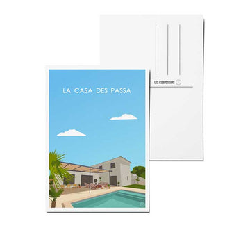impression carte postale petite quantité personnalisable